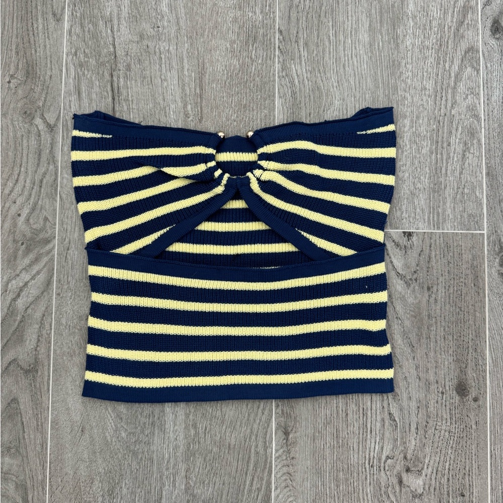 Striped Tube Top